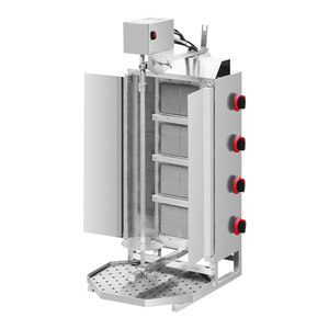 Profesional personalizado Gas Doner Kebab hacer comercial Shawarma parrilla parrillas eléctricas planchas para coche RV uso interfaz francesa - Product Image 2