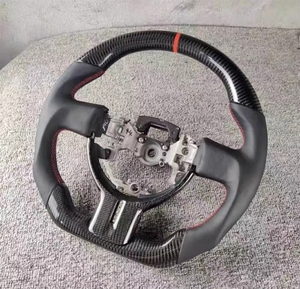 Volante de Coche de Fibra de Carbono y Cuero Perforado para GR A90 A91 MKV 5 4 2019-2025, Deportivo de Carreras - Product Image 6