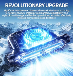 Ventilateur de siège de voiture portable à 3 vitesses, économe en énergie, en plastique, rechargeable par USB, silencieux, pour appuie-tête - Offre Spéciale - Product Image 3