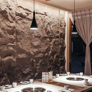 Pannello Decorativo in Pietra PU, Mattoni per Pareti Esterne, Grandi Lastre <span class=keywords><strong>di</strong></span> <span class=keywords><strong>Roccia</strong></span> Montana, Pietra Culturale per Muri - Product Image 2