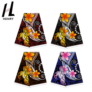 亨利风格100% 聚面料萨摩亚部落 & 花卉优雅派对女装新设计 - Product Image 4