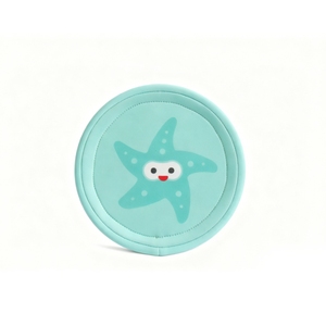 Starfish Pattern Circular Neoprene Flying Disc Toy <strong>Dog</strong> Flying Saucer Toy Waterproof and Bite Resistant Durable - Product Image 3