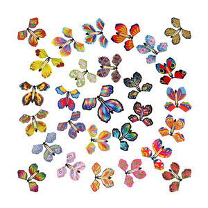 Accessoires magiques amusants pour papillons 3D volants à faire soi-même, papillons pliables, tours de magie, jouets anti-stress - Product Image 2