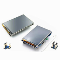 3.5 inç LCD USB dokunmatik ekran gerçek HD Raspberry x108 0 LCD ekran Py için ahududu 3 Model B/turuncu Pi (oyun Video)MPI3508