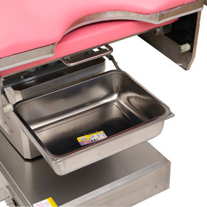 Table d'examen gynécologique électrique, table d'opération de type escamotable avec mousse à mémoire de forme pour la <span class=keywords><strong>gynécologie</strong></span> et l'obstétrique - Product Image 5