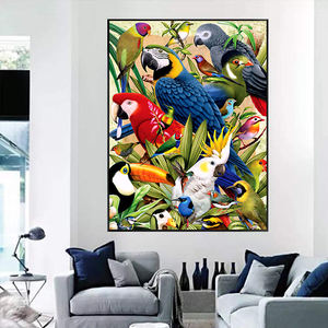 OEM ODM Perceuses AB Diamants Carrés Ronds Haut de Gamme Courts Peluches Personnalisées DIY 5D Peinture Diamantée - Product Image 5