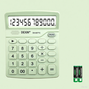 Calculadora Científica Bonvada High Beauty con Batería y Pantalla de 12 Dígitos, Negra - Product Image 4