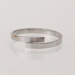 Simple Corea chapado en <span class=keywords><strong>oro</strong></span> de alta calidad joyerí<span class=keywords><strong>a</strong></span> de moda abierto anillo ajustable de acero inoxidable geométrico mujeres regalo de boda - Product Image 6