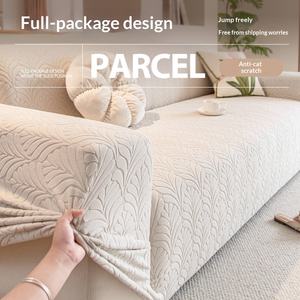 Funda Elástica para Sofá para Todas las Estaciones 2025, Nueva, Antiarañazos para Gatos, Protector <span class=keywords><strong>de</strong></span> Cobertura Total para Sofás Rectos - Product Image 1