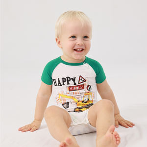 Combinaisons pour tout-petits, vêtements de nuit d'été pour bébés garçons, combinaisons en pur coton, pyjamas pour enfants, combinaisons en bambou, vêtements pour enfants - Product Image 1