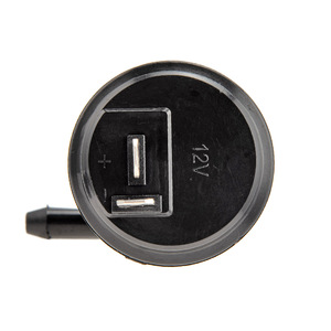 Water Jet Motor Wash <b>Pump</b> For Volkswagen Audi Opel 171955651 431955651 RAT077 E <b>Black</b> Replacement Part - Product Image 5
