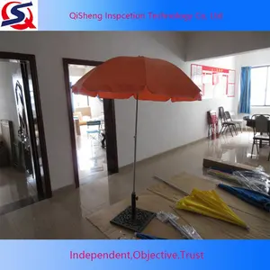 Patio Umbrellas Product Inspection Service Third Party Company Quality Control Inspection Company Trade Insurance Service