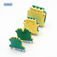 USLKG — borniers d'atterrissage de 10n, rail din, connecteur de fil de 10mm