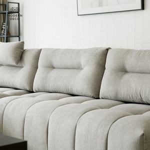 Nouveau design canapé modulable à dossier amovible ensemble de canapés modernes en tissu meubles de salon canapé 3 places - Product Image 6