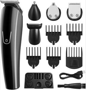 High Performance <b>Electric</b> Professional Stainless Steel Hair Trimmer with Plug Self Haircut <b>Kit</b> for Men-Household & Hotel Use - Product Image 5