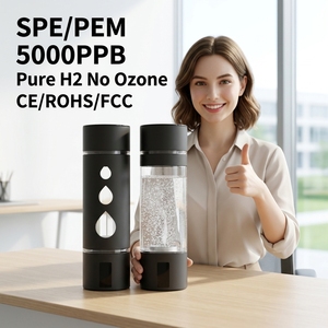 Bouteille d'eau 230 ml avec emballage personnalisé, technologie SPE, générateur haute concentration 5000 PPB, vente en gros usine, hydratation haute concentration - Product Image 1