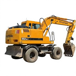 Miniexcavadora Hyundai 150W-7 con Motor Cummins y Cucharón de Excavación con Capacidad de 0.22m - Product Image 3