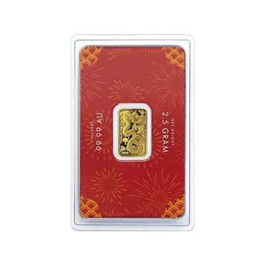 Inviolable 1 oz .9999 Fine Gold Bar Packaging Inserts en papier de marque Silver Coin Bullion Clamshell Case Avec Display Box - Product Image 5