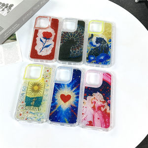 Alta calidad 3 En 1 Sparkle Epoxy hermoso papel irrompible <span class=keywords><strong>funda</strong></span> para teléfono móvil para ZTE <span class=keywords><strong>Blade</strong></span> A56 4G - Product Image 6