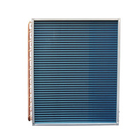 Fabricants d'échangeurs de chaleur Condenseur à ailettes en tube de cuivre Bobine d'évaporateur en aluminium pour climatisation et réfrigérateur