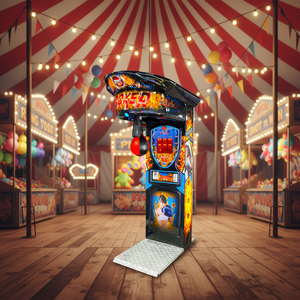 Machine d'arcade verticale de <span class=keywords><strong>fitness</strong></span> et d'entraînement, à monnayeur, personnalisable, en anglais, avec jeux Stickpack Boxing Kicker Punching Power - Product Image 5