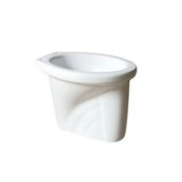 Vente en gros en usine salle de bain une pièce montée au sol en céramique Rv cuvette de toilette broyeur d'eau usée inodoros