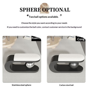 Wholesale <b>Small</b> Ornaments <b>Stool</b> Storage Upholstered Oval Long Entryway Hallway Bedroom Luxury Modern Simplicity Metal Designer - Product Image 3