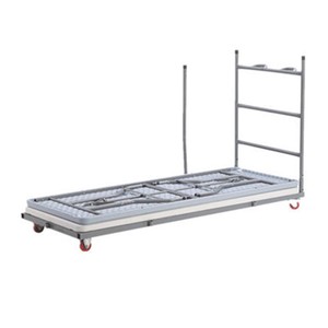 Hongqiao carrello da tavolo pieghevole da esterno struttura in acciaio carrello con maniglia estensibile struttura carrello <span class=keywords><strong>per</strong></span> rettangolo tavolo pieghevole - Product Image 1