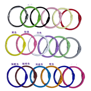 Fermoirs de porte laqués en <span class=keywords><strong>3</strong></span> points, colorés, vente en gros, accessoires DIY, fermoirs mousquetons, attaches pour poupées, petites ressorts crevettes - Product Image 2