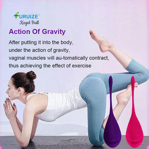 Furuize Ben Wa Balls Gewichte-Set Silikon-Übungsgerät Beckenbodenvibrator <span class=keywords><strong>Kegel</strong></span>-Bälle für Frauen - Product Image 3