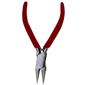 Pince coupante à bec rond en acier inoxydable SUNTOOLS/STIPL de haute qualité avec mâchoires en nylon, 5 pouces, pour la fabrication de bijoux - Vente en gros à bas prix - Product Image 1