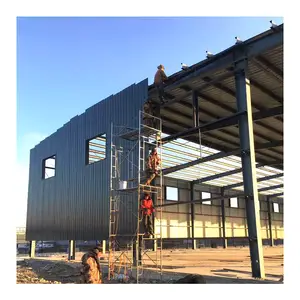 Schnelle Montage Installation Gebäude vorgefertigte verzinkte vorgefertigte Stahlkonstruktion Bauwerk Warehouse