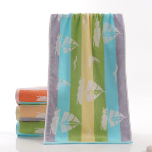 Toalla Facial de Algodón Puro Teñido con Hilo Kim Ryan, 35x75cm, Tejido Jacquard, Absorbente, para Uso Doméstico, Regalo para Adultos - Product Image 3