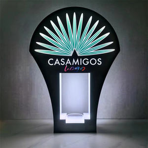 Presentador <span class=keywords><strong>de</strong></span> botellas LED <span class=keywords><strong>AZUL</strong></span> personalizado, servicio VIP para restaurante, bar, salón, <span class=keywords><strong>club</strong></span> nocturno - Product Image 4