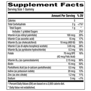Gomitas multivitamínicas vegetarianas <span class=keywords><strong>de</strong></span> energía diaria <span class=keywords><strong>de</strong></span> fábrica OEM <span class=keywords><strong>para</strong></span> adolescentes, vitaminas <span class=keywords><strong>C</strong></span> E B con sabor a frutas, 150 <span class=keywords><strong>c</strong></span>ápsulas - Product Image 3