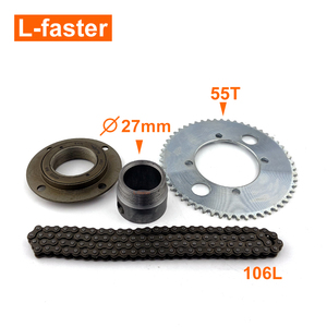 Bộ Động Cơ Xe Đạp Điện 24V 250W Với Xích 25H Bộ Chuyển Đổi Bánh Đà Bánh Xích 55T Và Tay Cầm Điều Khiển Tốc Độ - Product Image 4