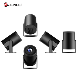 JUNUO Turn 1 Hot Selling Mini <b>Projector</b> 200Ansi 720P 1+8GB Newest Android 14 with BT Portable <b>Projector</b> for Home Use - Product Image 6