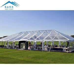 Lều tiệc cưới ngoài trời cao cấp chống thấm nước, mái trong suốt bằng nhôm PVC - Product Image 6