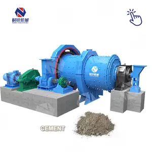 10 50 Tpd 3.2*13M Stone Iron Balls Powder Grinding Medium Machine Lista de preços Cyclone Sand Cement Ball Mill Para Venda