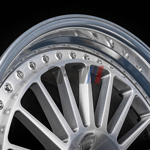 GPW 2 pièces, jantes forgées personnalisées polies pour Audi GT, Lexus GSF, Ferrari F430, Hyundai Veloster N, Chevrolet C8 <span class=keywords><strong>Corvette</strong></span> Split <span class=keywords><strong>5</strong></span> - Product Image 4