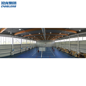 Profesional al por mayor de diseño gimnasio estadio cobertizo estructura de acero galvanizado centro de Fitness edificios - Product Image 2