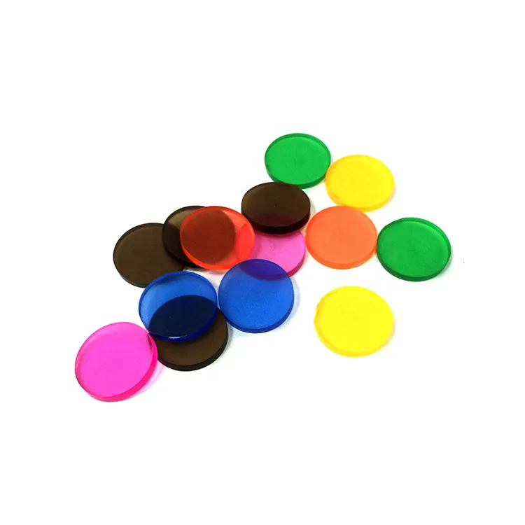 Plastic Counters for Board Games