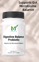 Probiotiques pour adultes OEM, santé digestive, naturels, unisexes, 90 comprimés