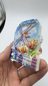 Imán de Refrigerador Artístico de Resina Ecológica Personalizado, Decorativo y Creativo, Souvenir de Poliresina con Cuadros Famosos - Product Image 5