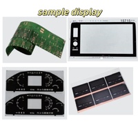 Máquina de serigrafía de láminas + Recolector de materiales de estantería multicapa para impresión de instrumentos automotrices y interruptores de membrana