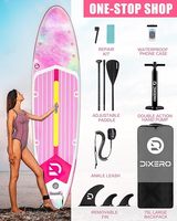 Chine Fournisseur SUP Paddle Pink Surfboard Factory Planche de surf gonflable pour sports nautiques iSUP Paddle gonflable SUP