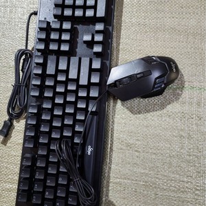 Aigo Wq9528 Mechanical <b>Keyboard</b> <b>Mouse</b> <b>Combo</b> 104 Keys Wired Gaming Set - Product Image 3