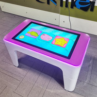Table tactile intelligente de 32 pouces pour l'éducation en classe, table d'apprentissage multi-touch pour les enfants, pour le développement de la petite enfance