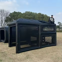 Factory-Direct Cube Air House Nouveau design Équipement de camping Glamping Space Capsule Tente gonflable pour voyageur d'aventure en plein air