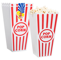 BSCI certifié Logo personnalisé imprimé de qualité alimentaire pop-corn baignoire tasse réutilisable KFC poulet frit emballage seau baril